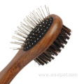 Double Sided Pet Bristle Massage Needle Comb Brush